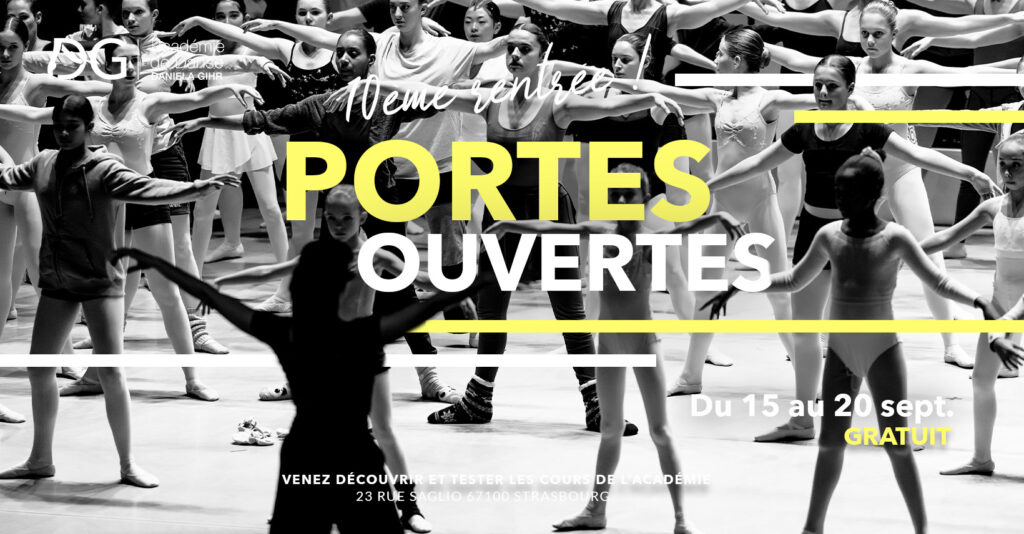 Portes ouvertes, cours de danse à Strasbourg